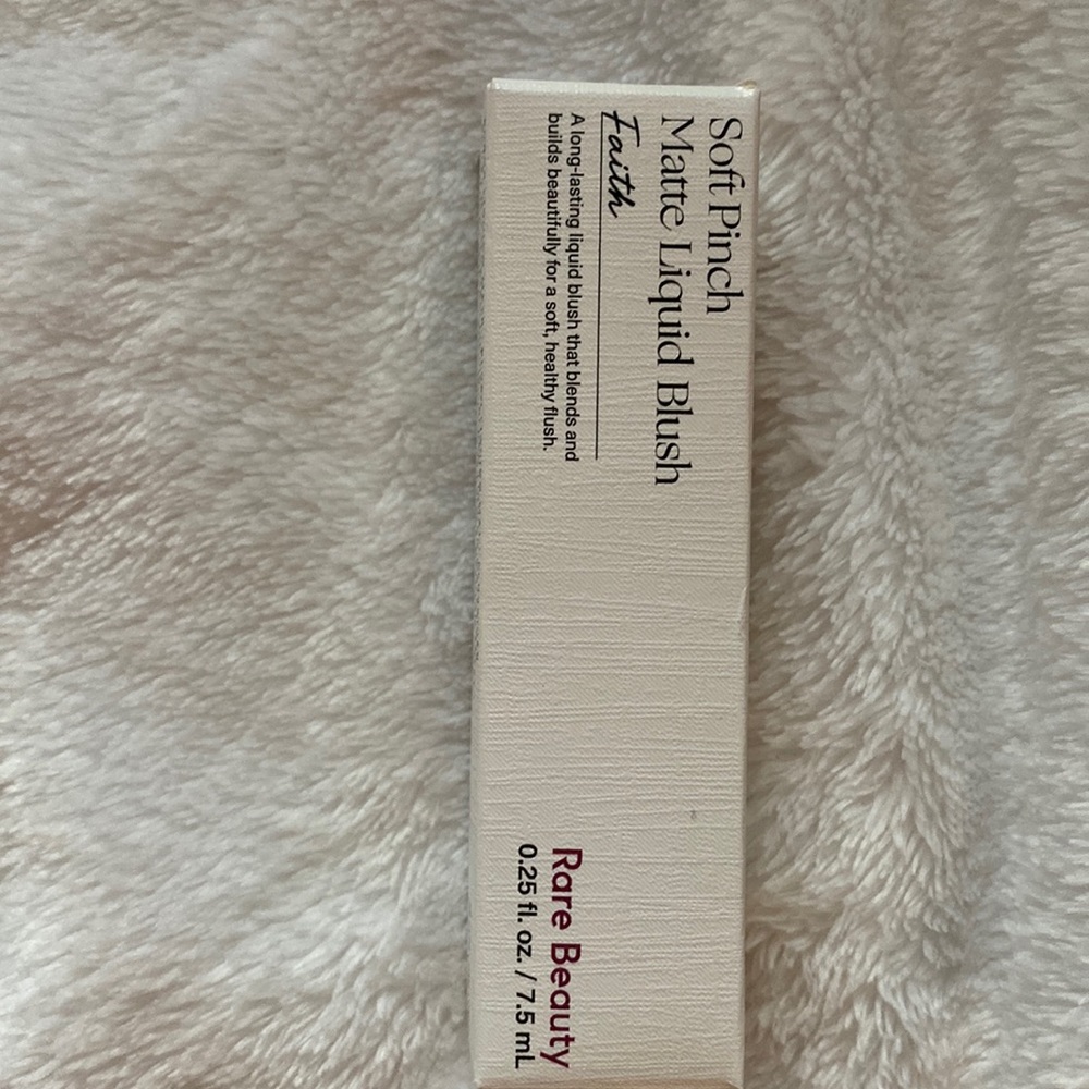 NEW Rare Beauty Soft Pinch Liquid Blush in FAITH, deep berry matte
